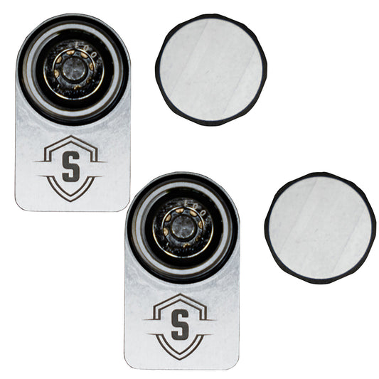 Secure Outdoors Elite Lock - Dual - Universal - Silver [SO-EL-D-UN-SV]