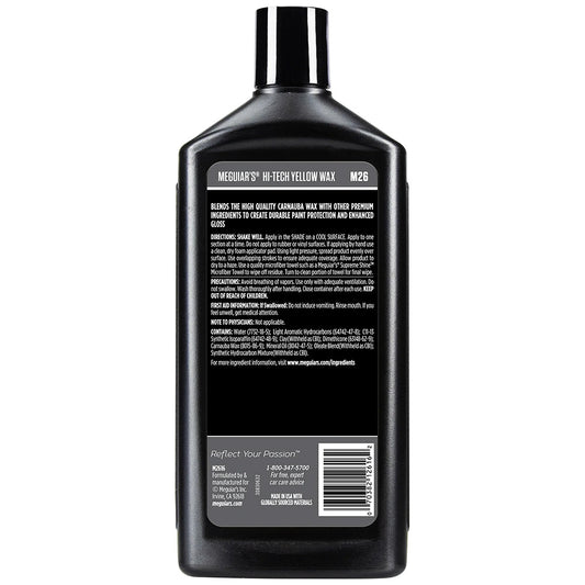 Meguiar's Hi-Tech Yellow Wax - 16oz [M2616]