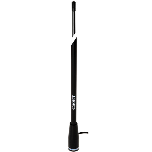 Scout 5' Black VHF Antenna 3dB Nylon Ferrule w/5M RG-58 Coax KS-22 [PF AN NVHF00004T]