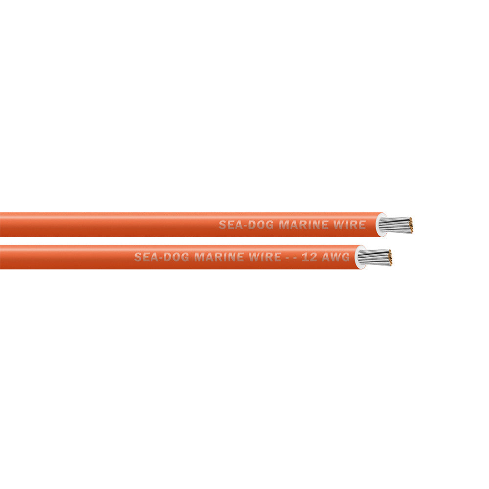 Sea-Dog 12 AWG Orange Primary Wire - 250' [8012084]