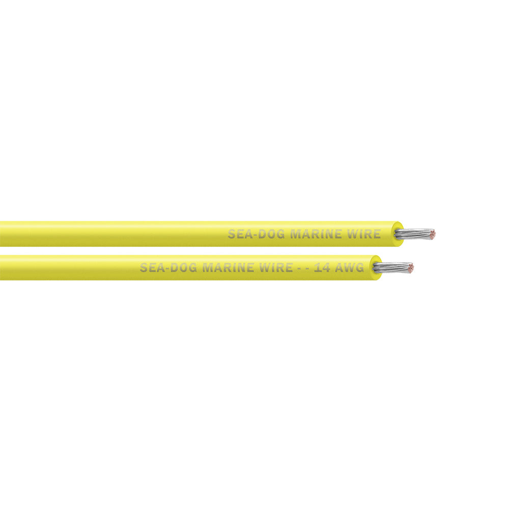 Sea-Dog 14 AWG Yellow Primary Wire - 1000' [8014039]