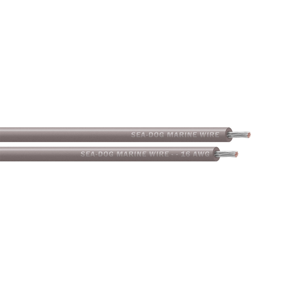 Sea-Dog 16 AWG Grey Primary Wire - 1000' [8016119]