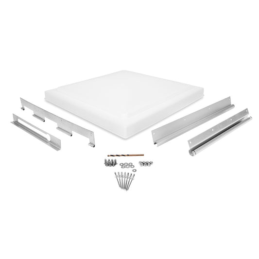 Camco Universal RV Roof Vent Replacement Kit - Fits Standard 14" x 14" Vent Openings [40195]