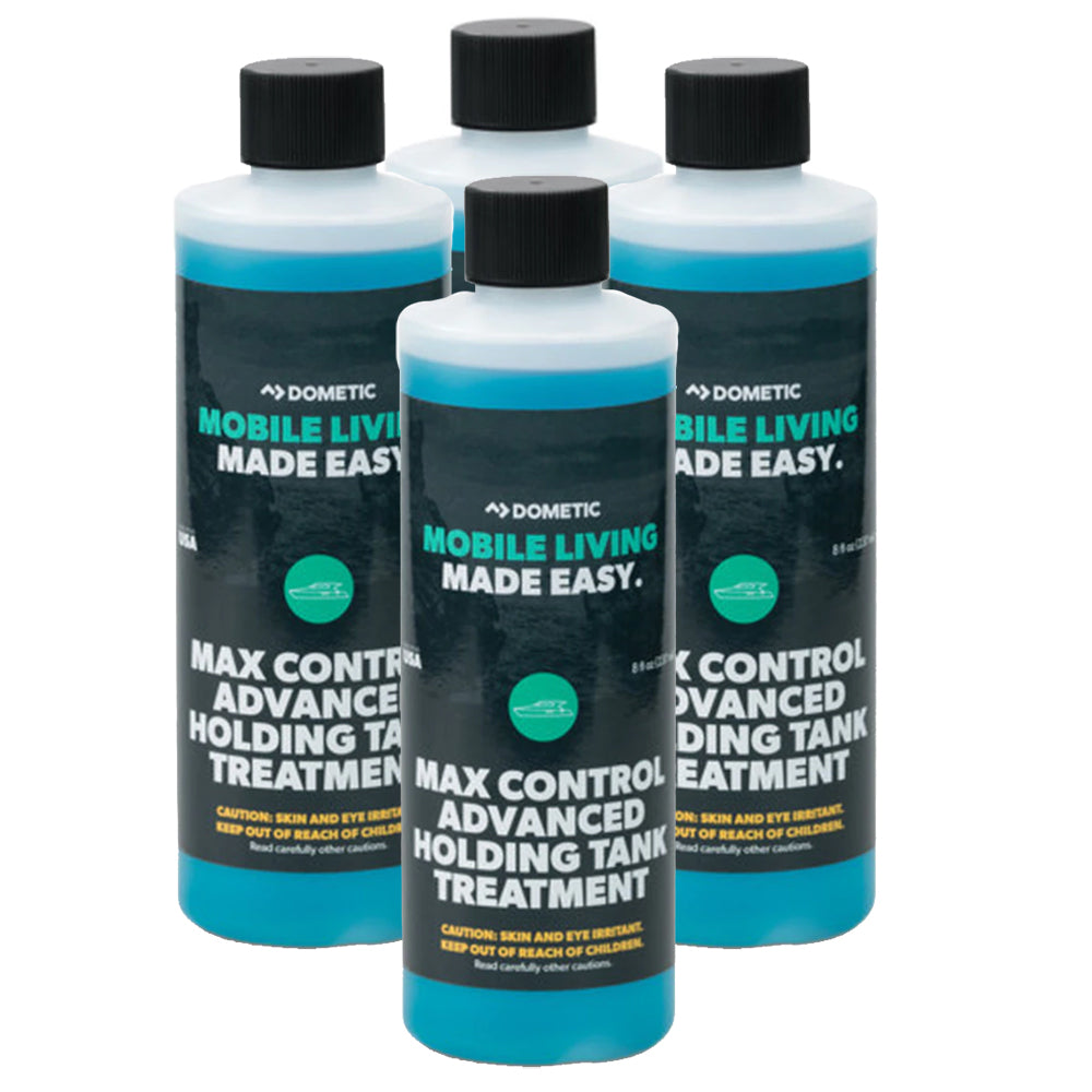 Dometic Max Control Holding Tank Deodorant - Four (4) Pack of 8oz Bottles  [379700029]