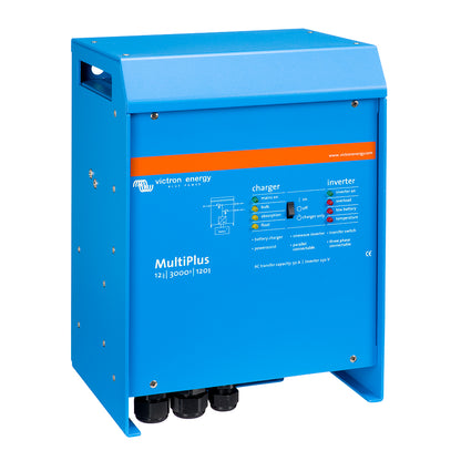 Victron MultiPlus Inverter/Charger 12VDC - 3000VA - 120VAC w/ 120AMP Battery Charger - 50AMP Transfer Switch (UL LISTED) [PMP122301102]