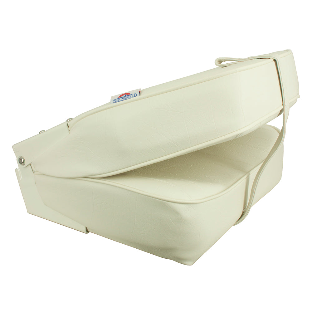 Springfield High Back Folding Seat - White [1040649]