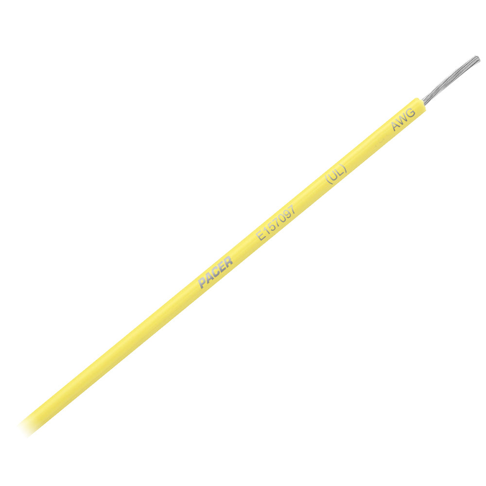 Pacer Yellow 8 AWG Primary Wire - 25 [WUL8YL-25]