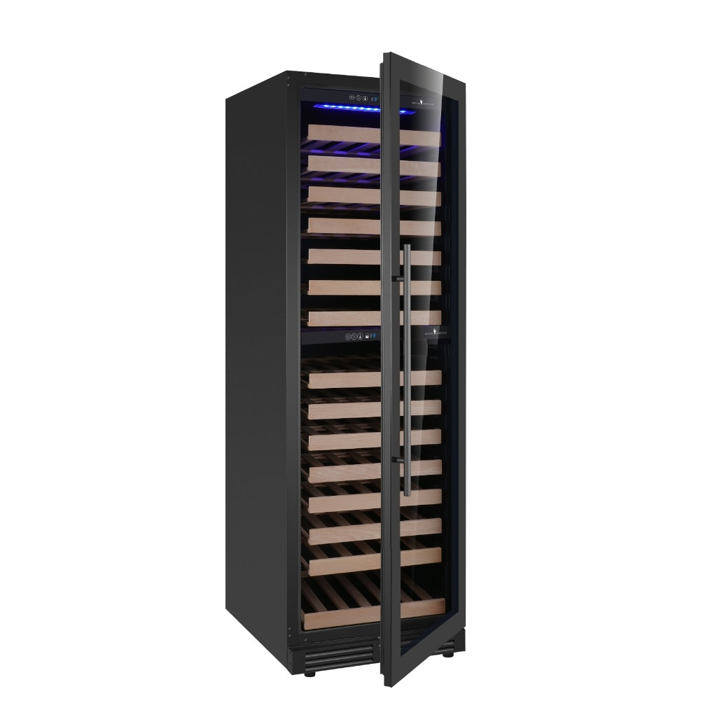 Upright Low-E Glass Door Dual Zone Large Wine Cooler